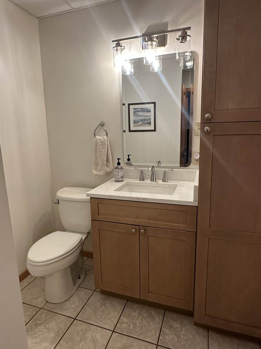 Updated half bath