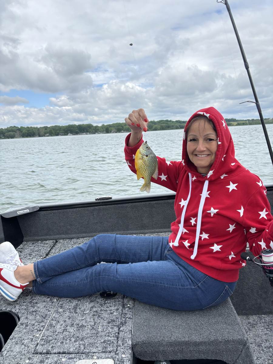 Fishing on Cayuga Lake
